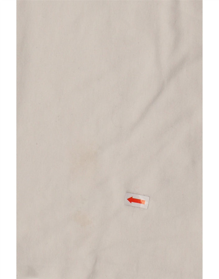 ADIDAS T-shirt top til kvinder DK 14 Stor råhvid bomuld