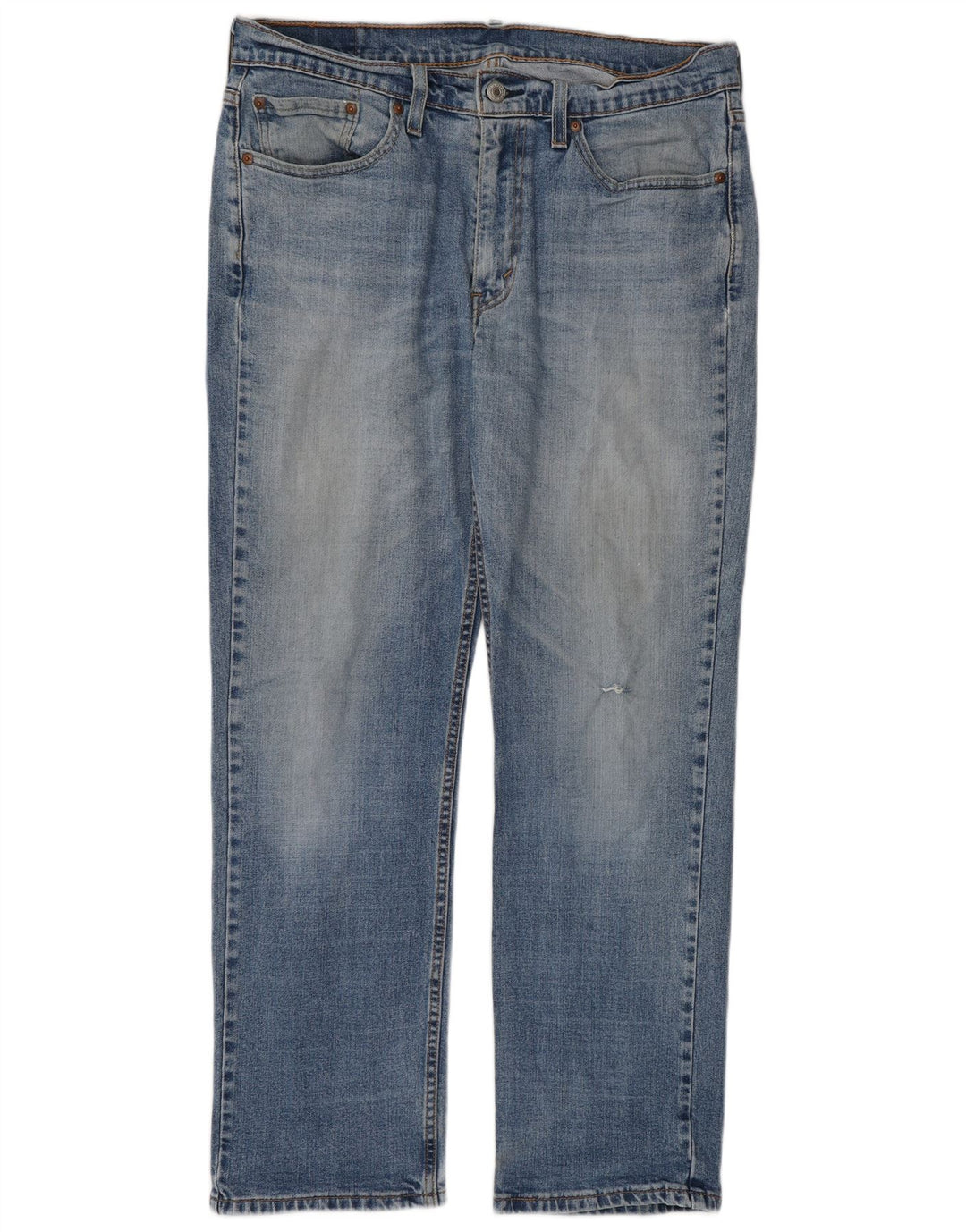 Levi's Herre 514 Straight Jeans W33 L30 Blå Bomuld