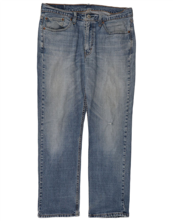 Levi's Herre 514 Straight Jeans W33 L30 Blå Bomuld
