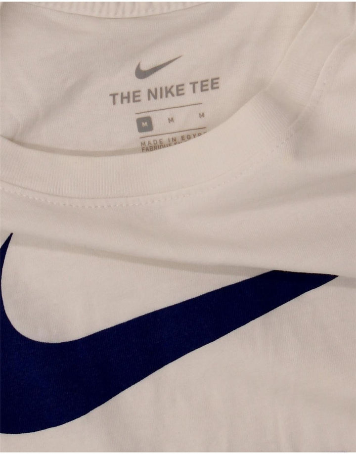 Nike Herre Chelsea FC Grafisk T-Shirt Top Medium White