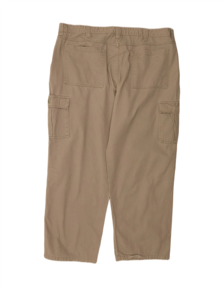 WRANGLER Mens Straight Cargo Trousers W42 L29 Grey Cotton Vintage Wrangler and Second-Hand Wrangler from Messina Hembry 