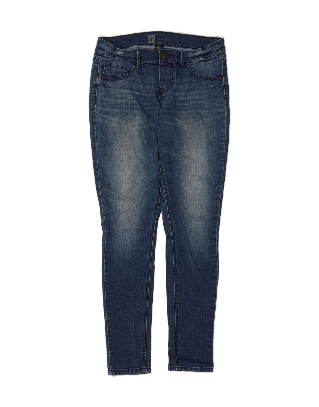 MOSSIMO Womens Skinny Jeans US 8 Medium W30 L32 Blue Cotton Vintage Mossimo and Second-Hand Mossimo from Messina Hembry 