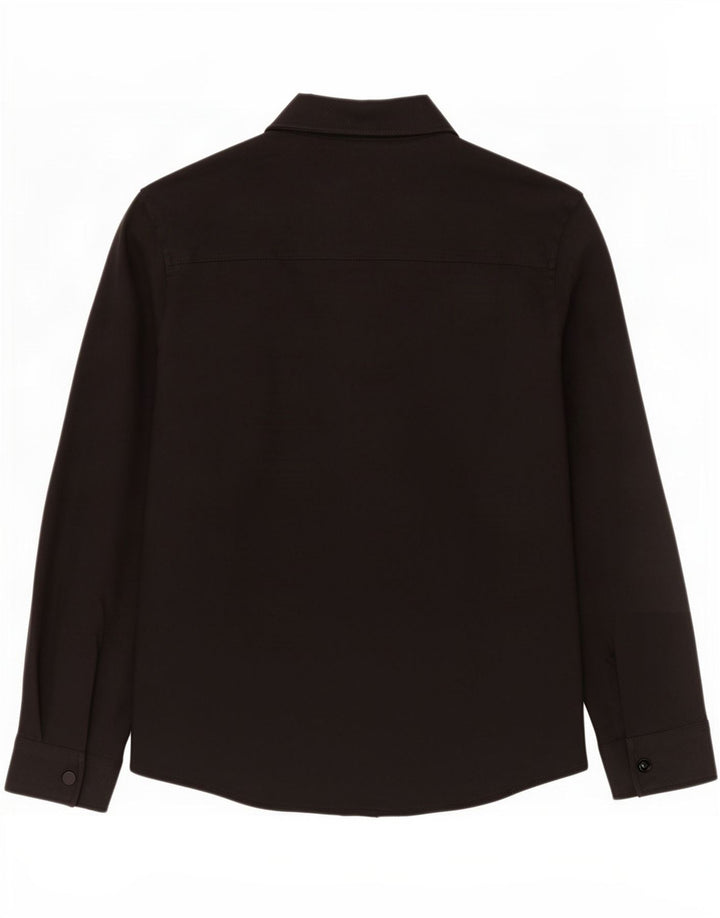 Zara herreskjorte lille sort polyester