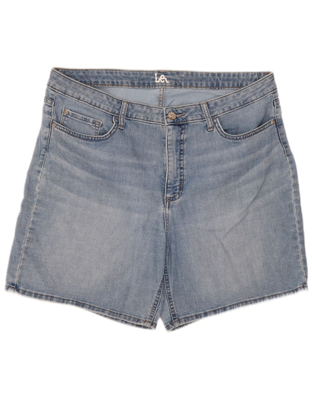 Lee denimshorts til kvinder W38 XL Blå