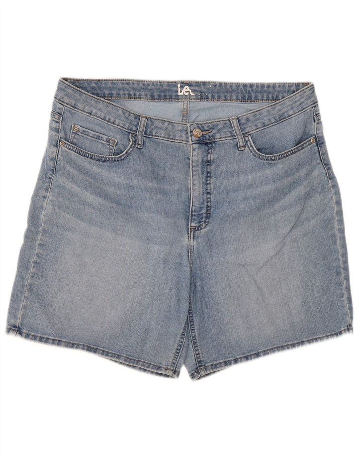 Lee denimshorts til kvinder W38 XL Blå