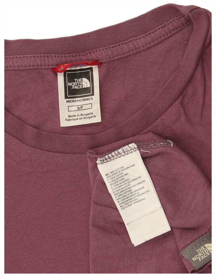 The North Face Herre T-Shirt Top Lille Lilla Bomuld
