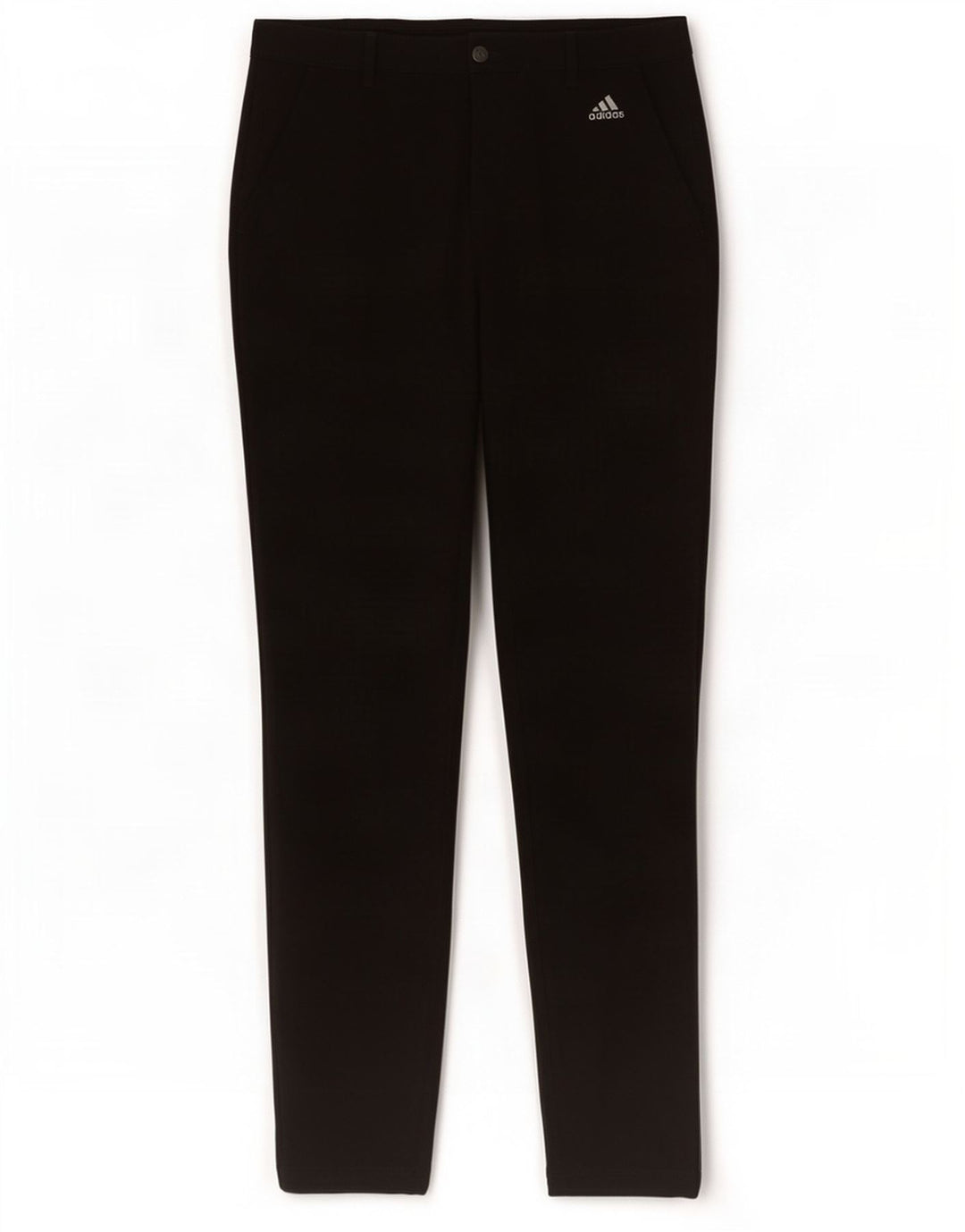 Adidas Herre Slim Chino Bukser W32 L34 Sort Polyester