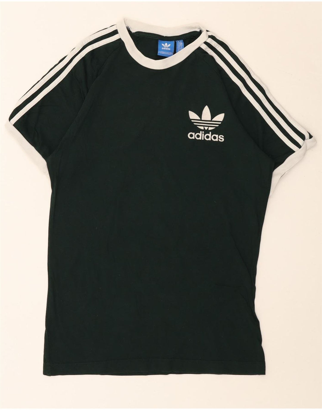 Adidas grafisk T-shirt top mellem grøn bomuld til mænd