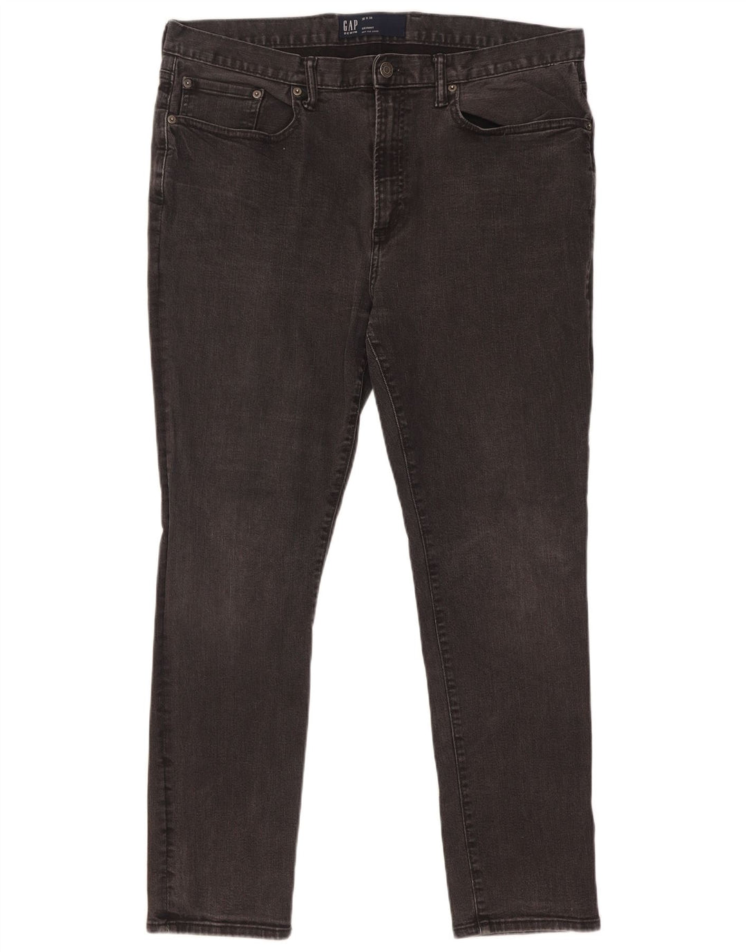 Gap Herre Skinny Jeans W36 L30 Grå Bomuld