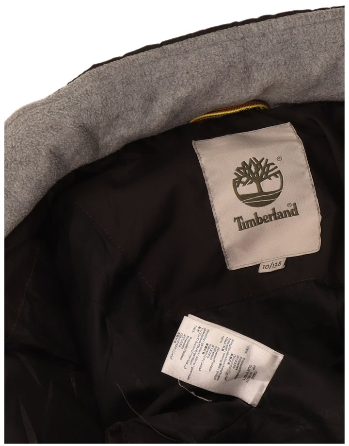 Timberland Drenge Polstret Jakke 9-10 år Sort Polyester