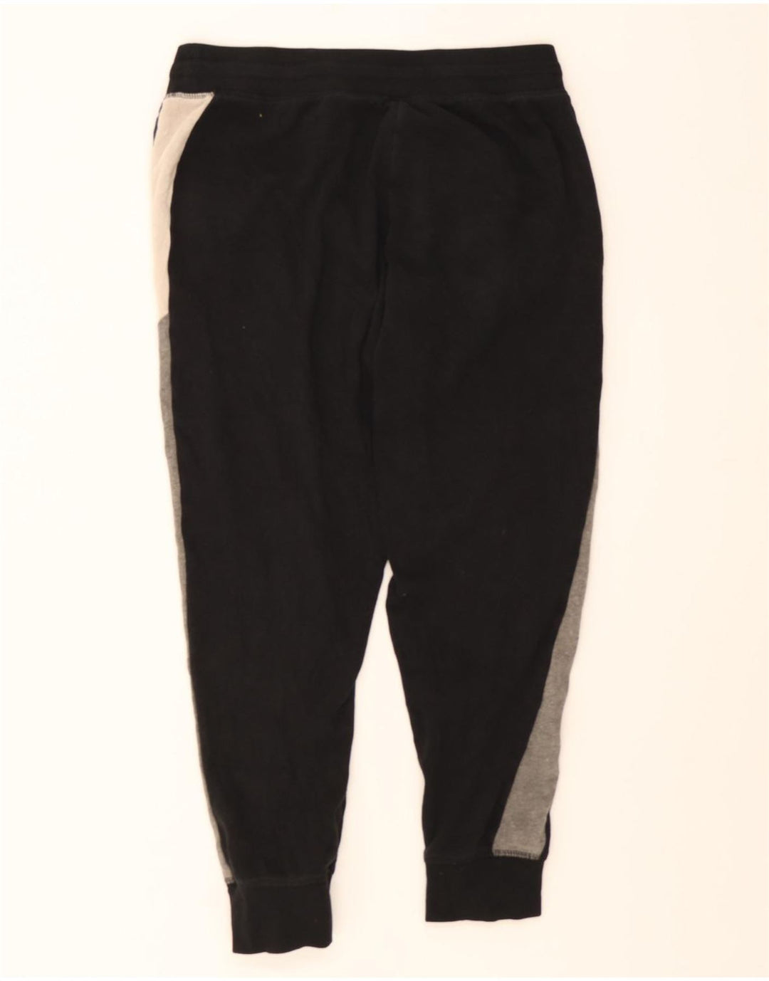 REEBOK Mens Tracksuit Trousers Joggers Medium  Black Colourblock Cotton Vintage Reebok and Second-Hand Reebok from Messina Hembry 