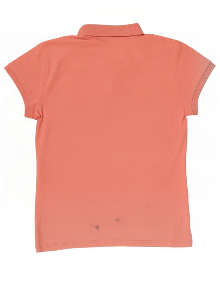 Puma Dame Polo Shirt UK 14 Large Pink