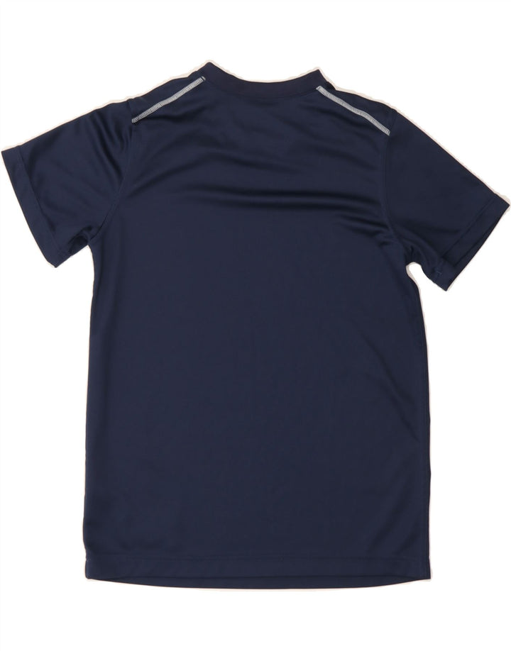 NIKE Mens Dri Fit T-Shirt Top Large Navy Blue Polyester Vintage Nike and Second-Hand Nike from Messina Hembry 