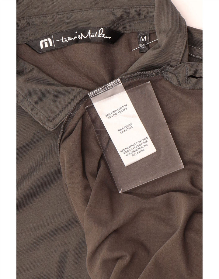 TRAVIS MATHEW Poloshirt til mænd mellemgrå bomuld