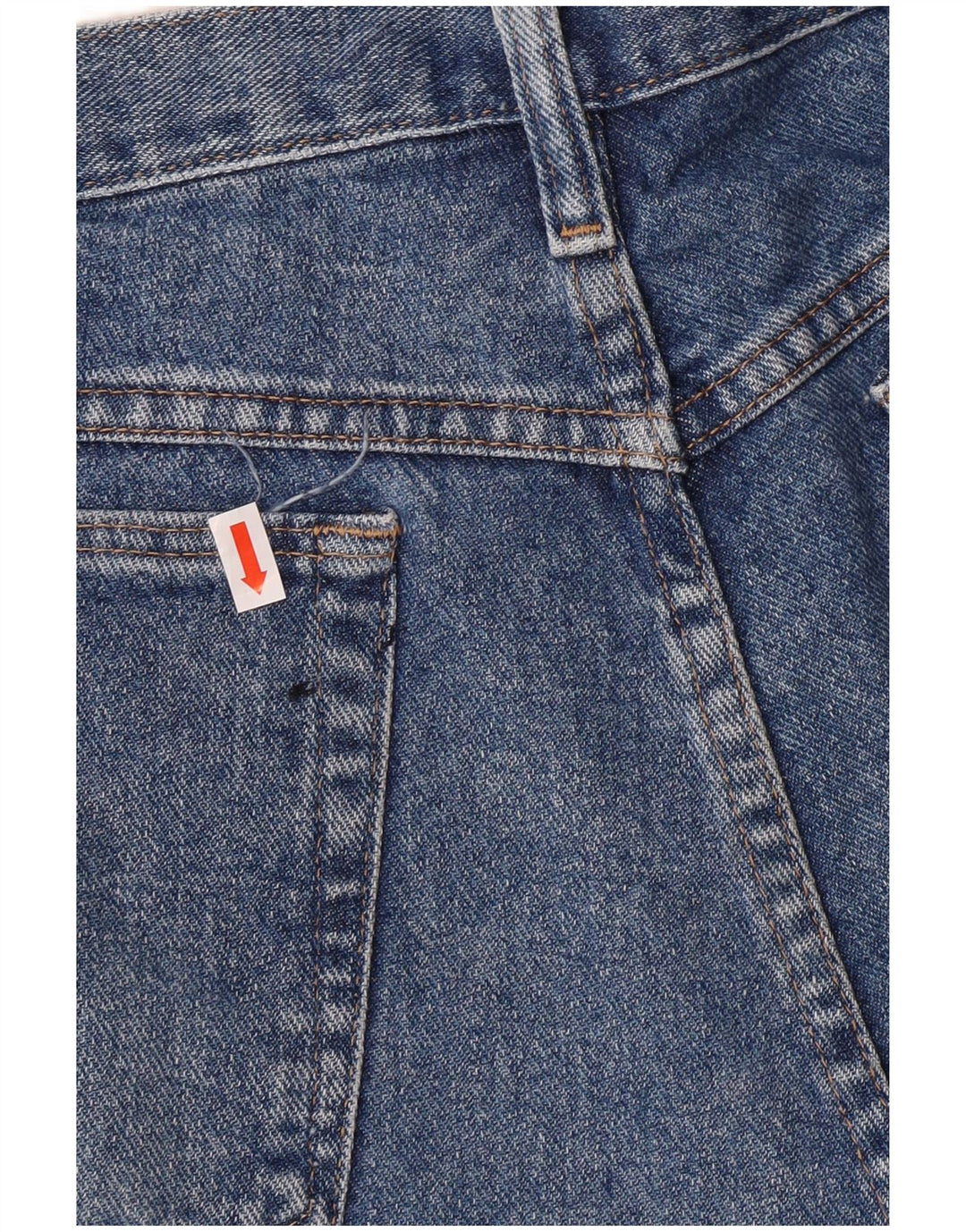 Wrangler Dame Denim Denim Shorts W34 Stor Blå Bomuld