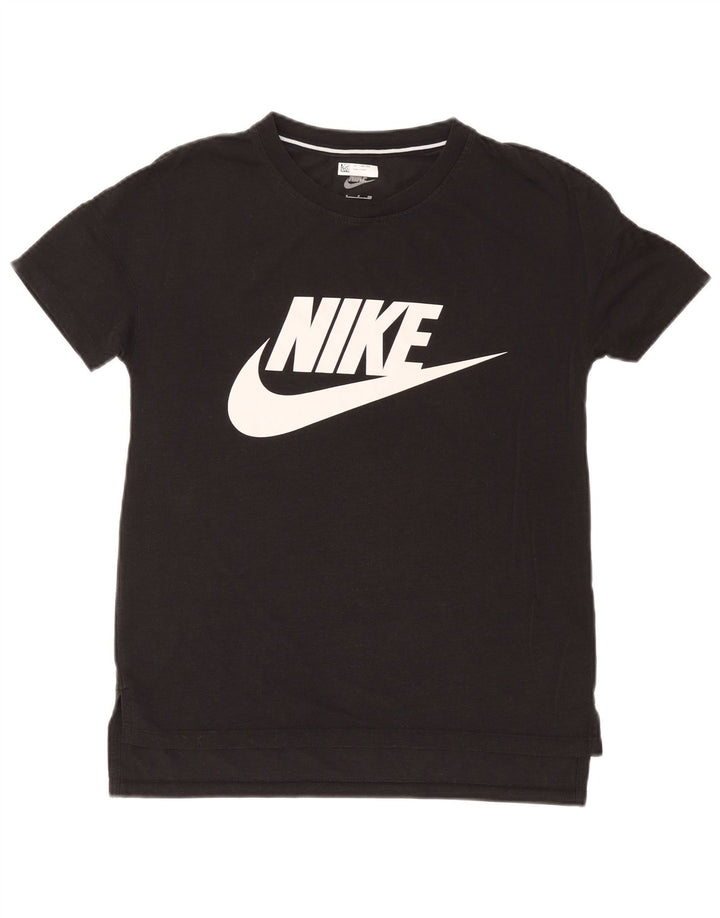 Nike grafisk t-shirt til mænd, lille sort modal