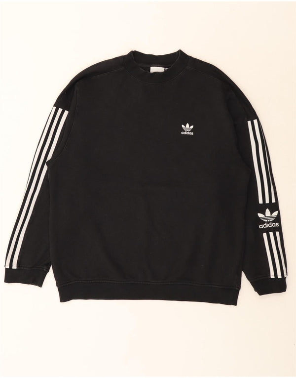 Adidas Sweatshirt Jumper Medium Sort bomuld til mænd