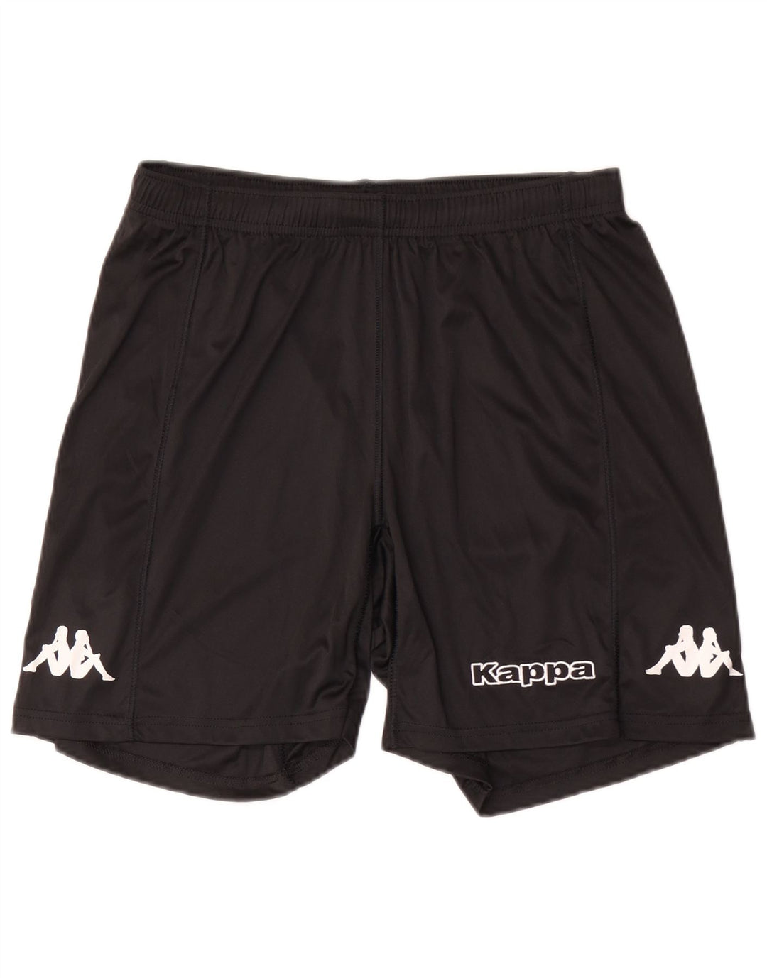 Kappa Herre grafiske sportsshorts Medium sort polyester