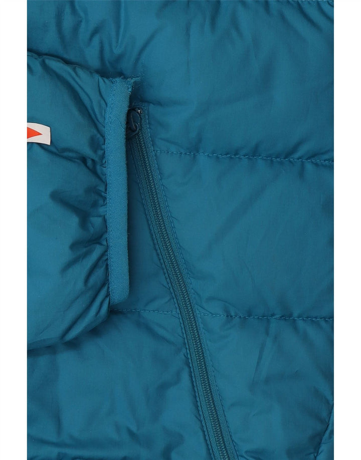 Jack Wolfskin Herre hættepolstret jakke UK 40/42 Large Blue Polyester