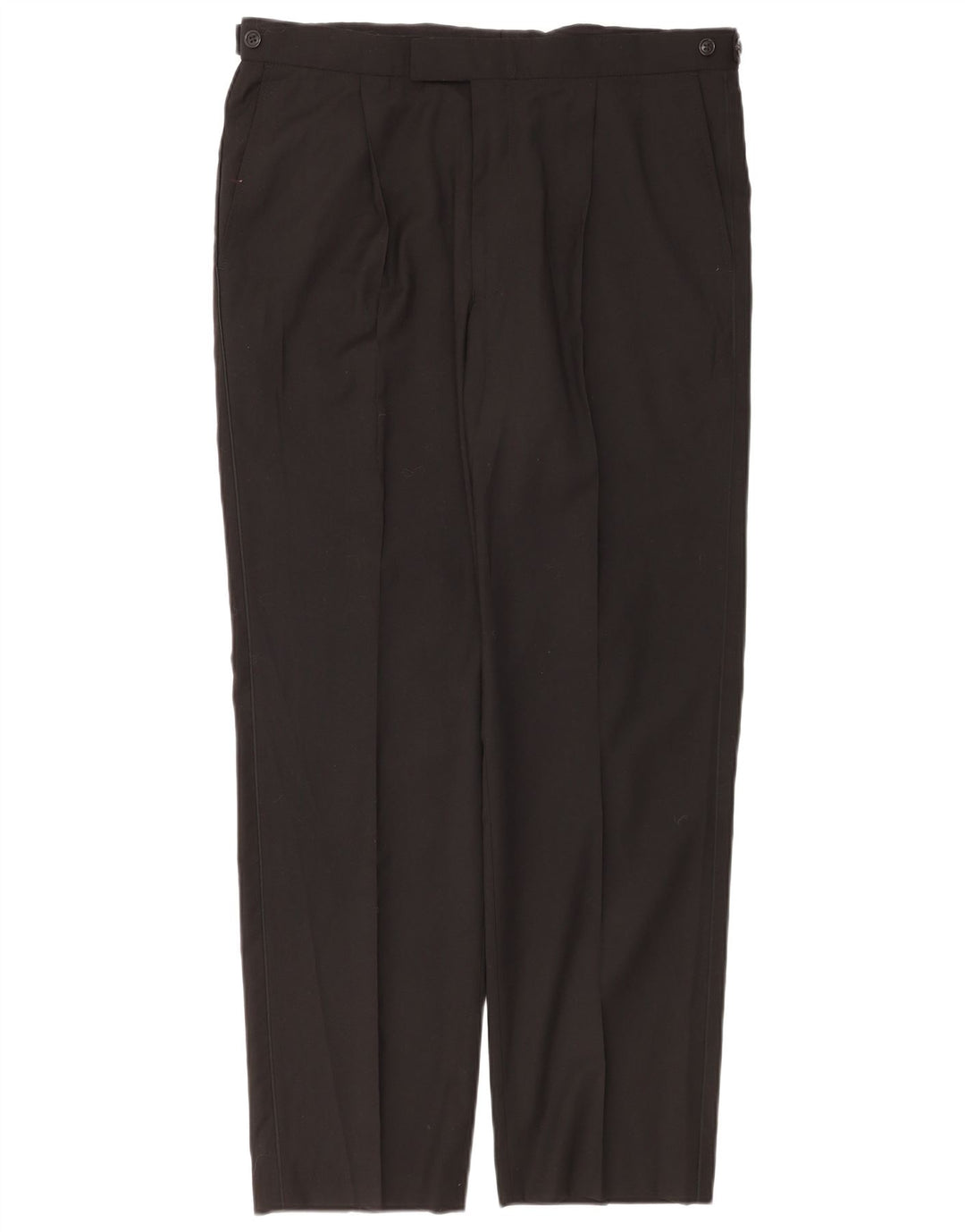 Marks & Spencer Herre Pegged Suit Bukser W36 L31 Sort Polyester