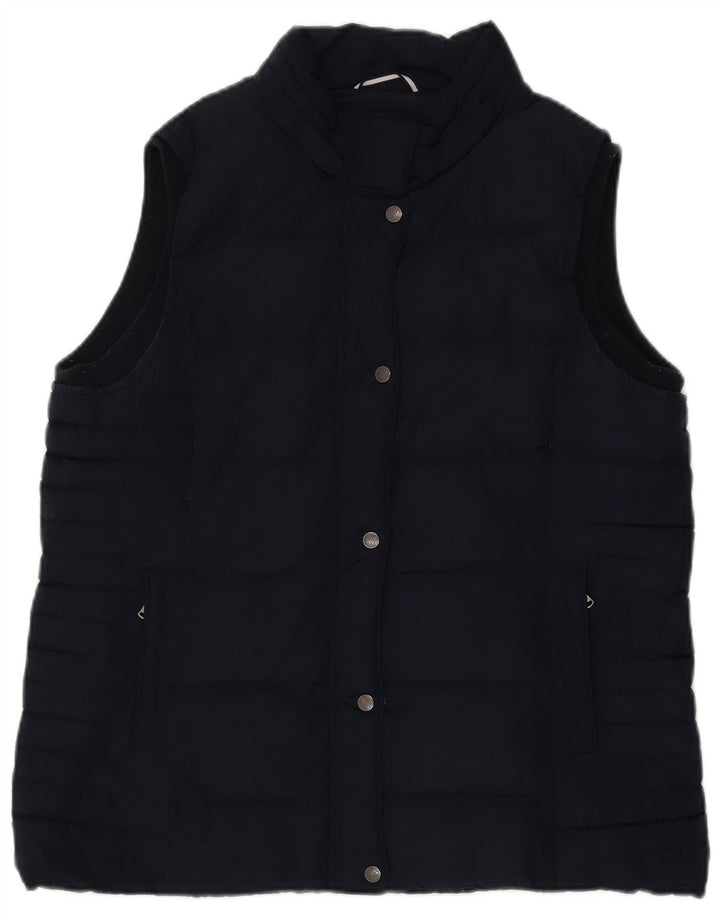 Besætningstøj Dame almindelig vest UK 16 Stor marineblå polyester