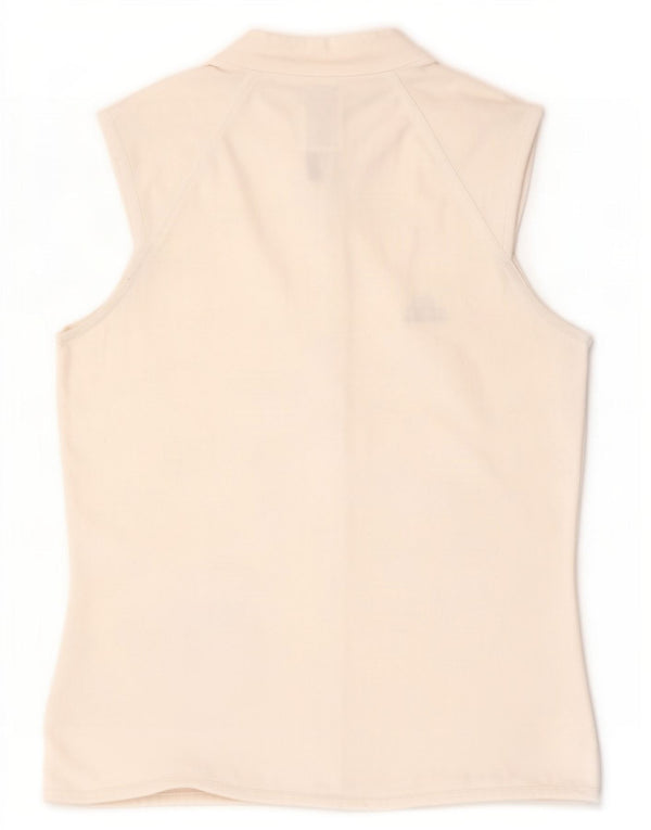 Adidas Dame Vest Top UK 12 Medium White Polyester