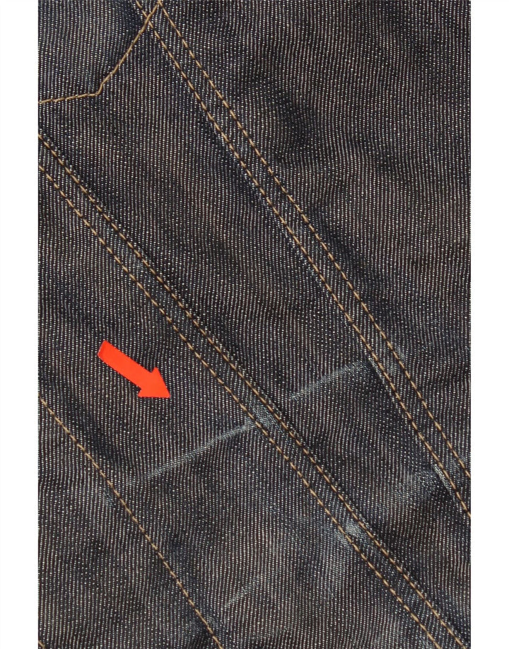 Gas Dame denimjakke UK 18 XL Marineblå Bomuld