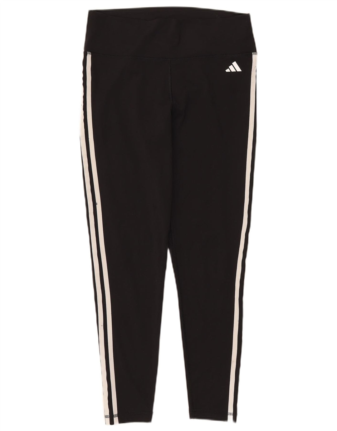 ADIDAS Aeroready Leggings til kvinder UK 16/18 Large Black Polyester