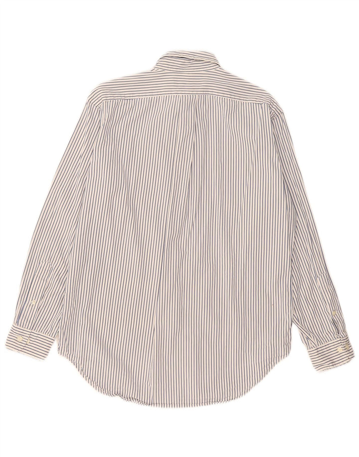 Ralph Lauren Herre Classic Fit skjorte størrelse 15 1/2 Medium White Pinstripe