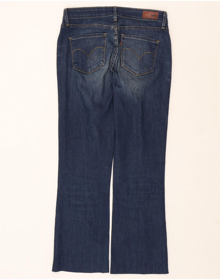 LEVI'S Womens Demi Curve Classic Rise Bootcut Jeans W28 L27 Navy Blue Vintage Levi's and Second-Hand Levi's from Messina Hembry 