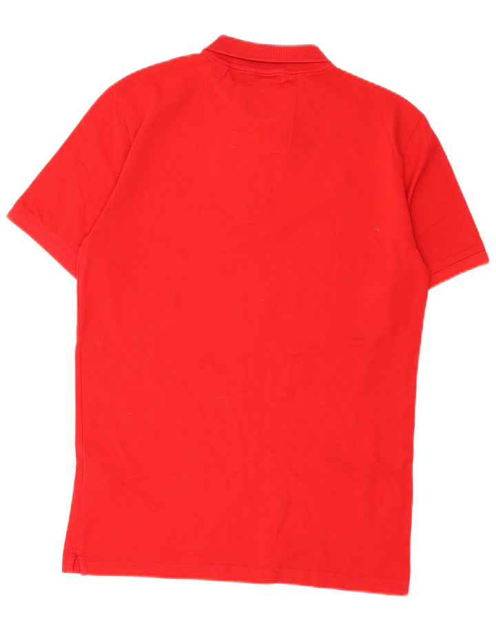 Superdry herre poloshirt Medium rød bomuld