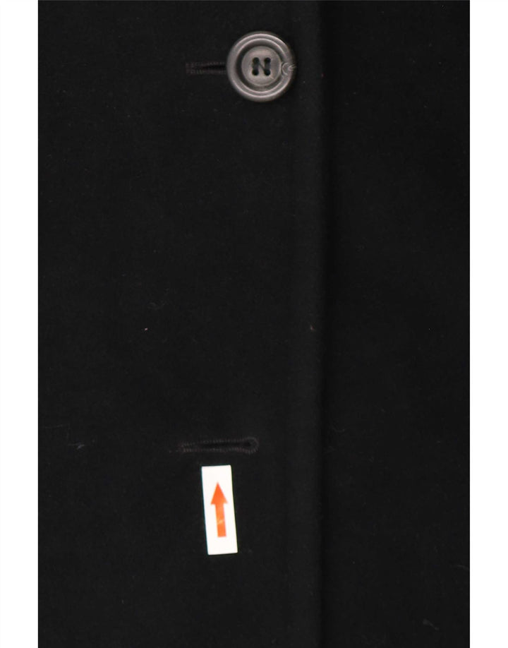 Max & Co. Dameoverfrakke UK 14 Large Black Wool