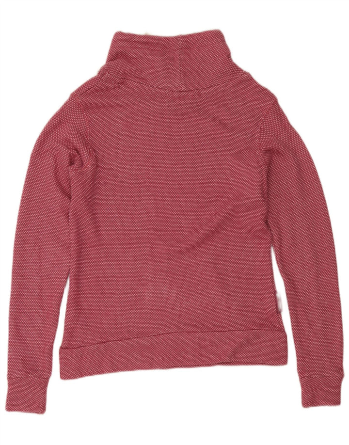 Mountain Warehouse Dame Sweatshirt Jumper UK 8 Small Pink Bomuld