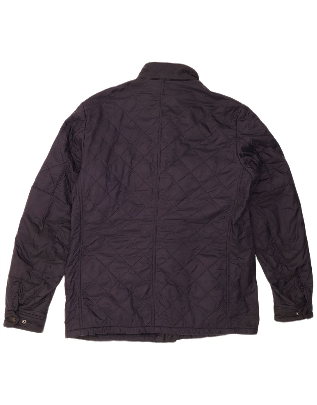 BARBOUR Herre quiltet jakke UK 42 XL Marineblå polyamid