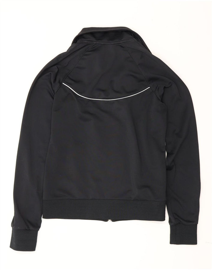 Nike træningsdragt topjakke til kvinder UK 8 Lille sort polyester