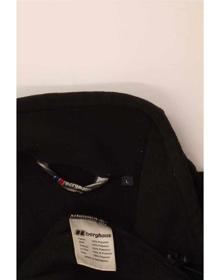 Berghaus Herre Fleecejakke UK 40 Stor Sort Polyester