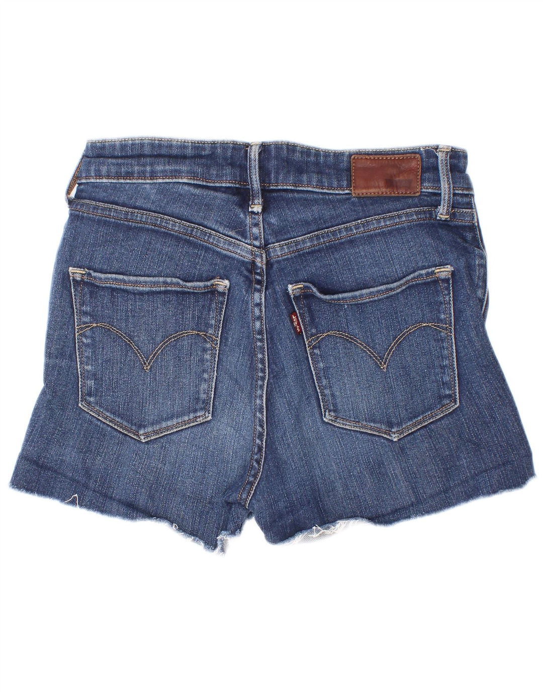Levi's denimshorts til kvinder W25 XS blå bomuld