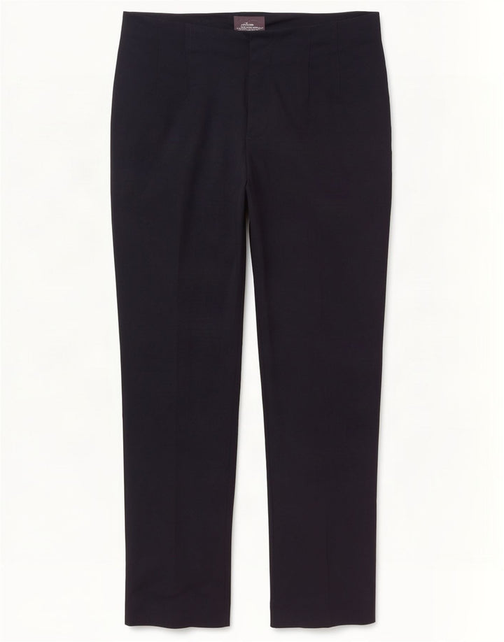 Marks & Spencer Dame Slim Suit Bukser UK 12 Medium W30 L30 Navy Blue