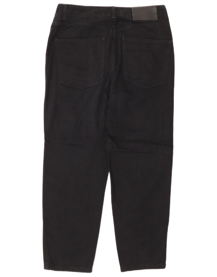 Massimo Dutti Herre High Waist Cropped Jeans W28 L24 Sort