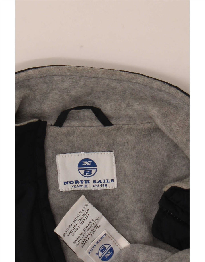 North Sails Boys Bomber Jacket 5-6 År Navy Blue Nylon