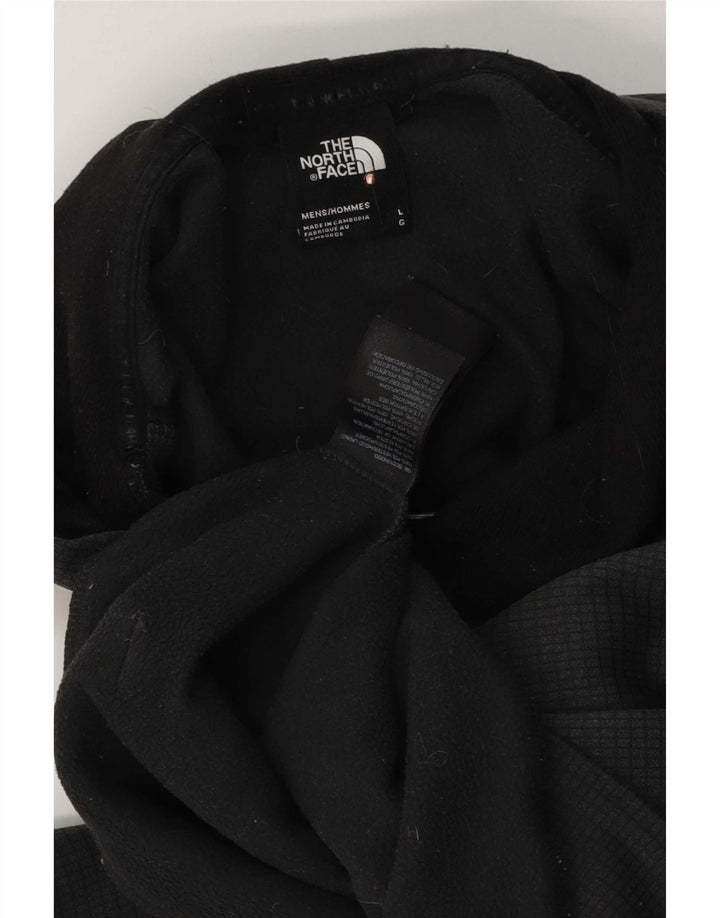 The North Face Herre Grafisk Hoodie Jumper Stor Grå Polyester
