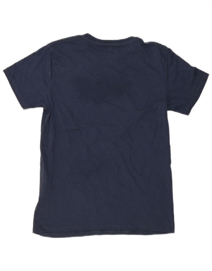 LEVI'S Herre grafisk T-shirt Top Medium Marineblå Bomuld