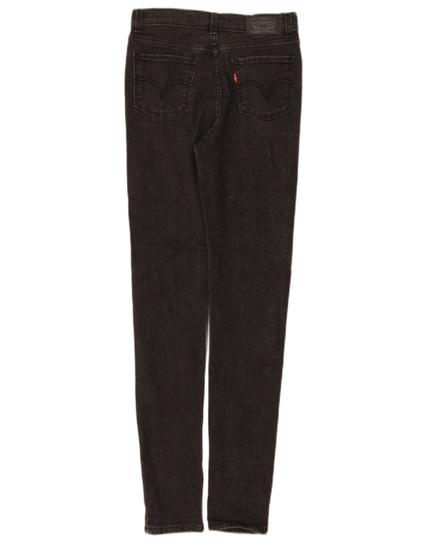 Levi's Girls 720 High Waist Super Skinny Jeans 11-12 år W24 L29 Sort