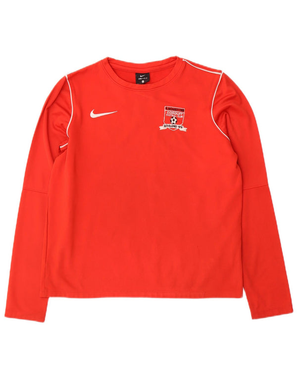 Nike Boys Corduff Football Club Grafisk T-Shirt Top 13-14 år XL Rød