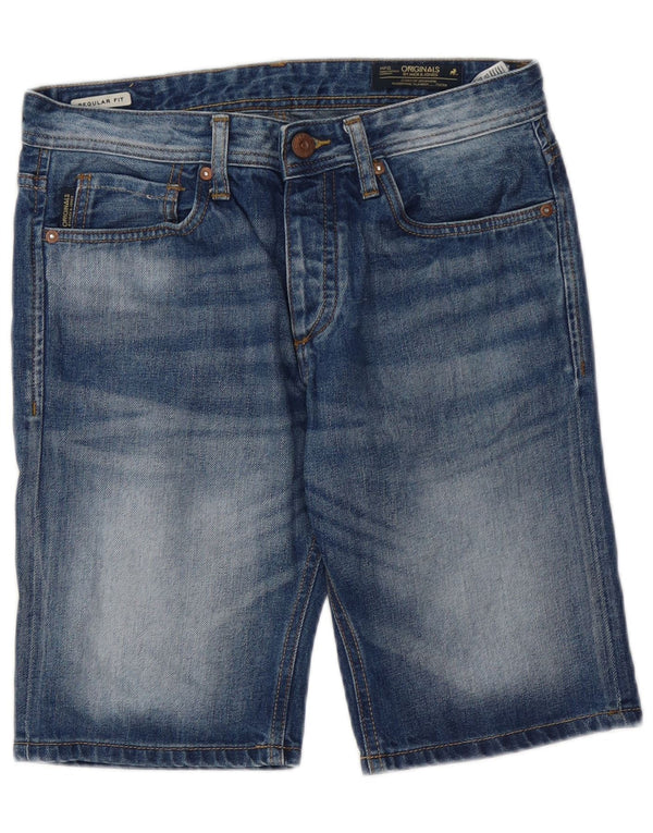 Jack & Jones Herre Regular Fit denimshorts Små W29 blå bomuld