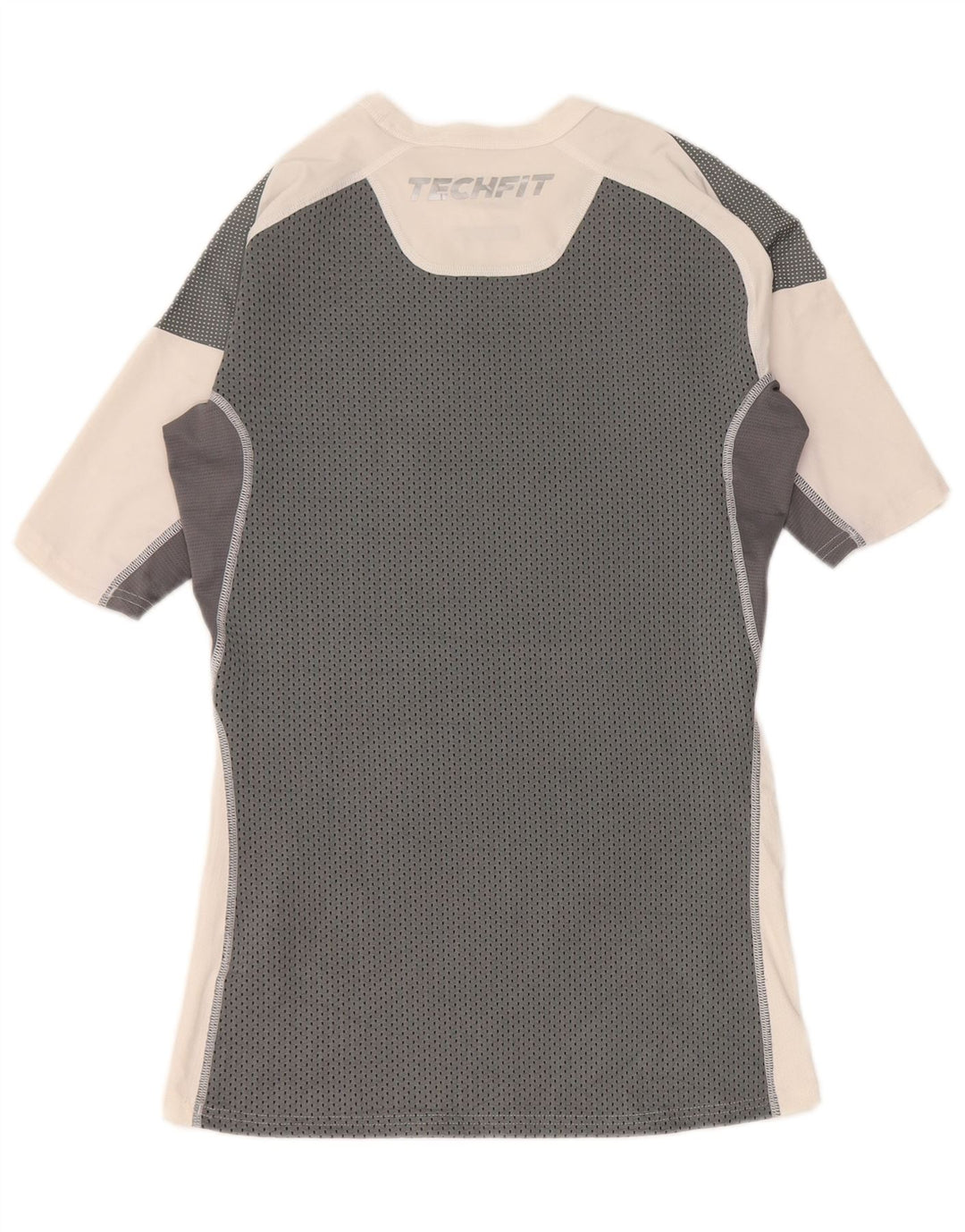 Adidas Herre Compression Graphic T-Shirt Top Stor Hvid Colourblock