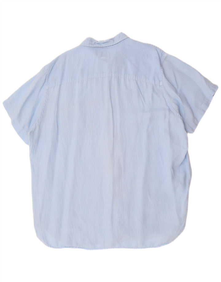 TIMBERLAND Herre Regular Fit kortærmet skjorte 3XL Blå