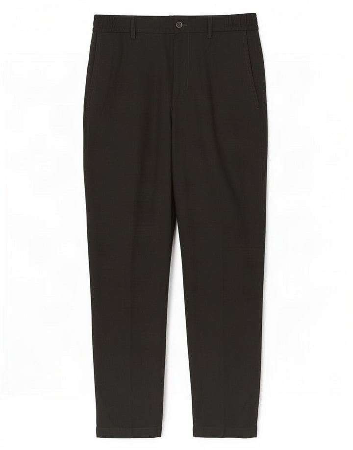 Zara Herre Tapered Chino Bukser Medium W31 L26 Sort Polyester