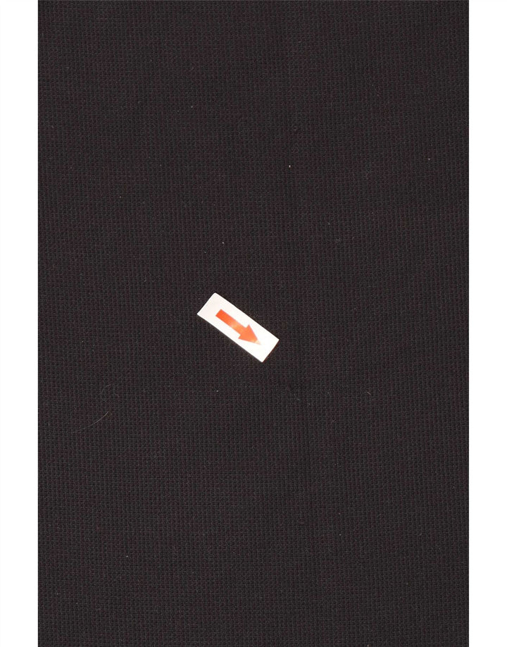 Jordan Herre Grafisk Top Langærmet UK 42/44 Stor Sort Polyester