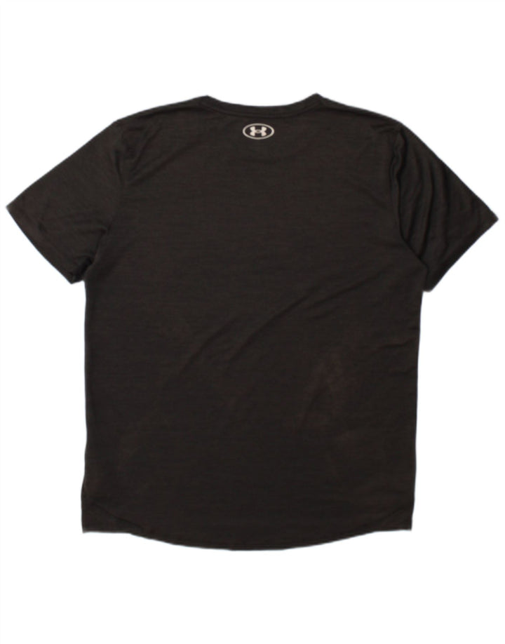 Under Armour Boys Grafisk T-Shirt Top 13-14 år XL Grå Flecked Polyester